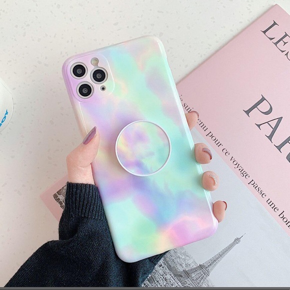 💕Tie Dye iPhone Case w/ Holder💕